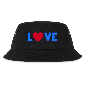 Love - Kids’ Bucket Hat - black - Front