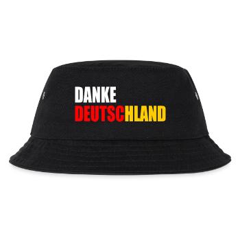 Merci allemagne - Bob Enfant - noir - Devant