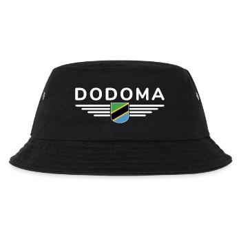 Dodoma Design für Tansania-Fans - Kinder Bucket Hat - Schwarz - Vorne