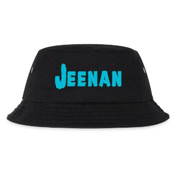 Jeenan - Kinder Bucket Hat - Schwarz - Vorne