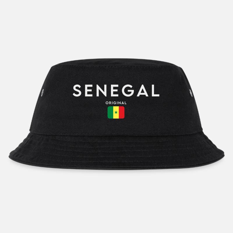 Drapeau sénégalais, fierté sénégalaise - Bob Enfant - noir