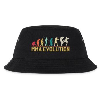 MMA Evolution Silhouette Design - Kids’ Bucket Hat - black - Front