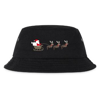 Sea Otter Cartoon Weihnachtsgeschenk - Kinder Bucket Hat - Schwarz - Vorne