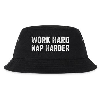 Work hard, Nap harder - Bob Enfant - noir - Devant