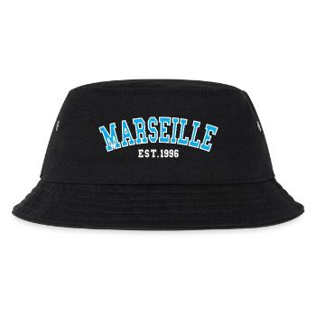 Marseille gegründet 1996 - Kinder Bucket Hat - Schwarz - Vorne