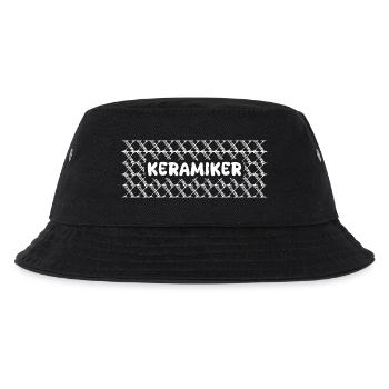 Berufung Keramiker - Kinder Bucket Hat - Schwarz - Vorne