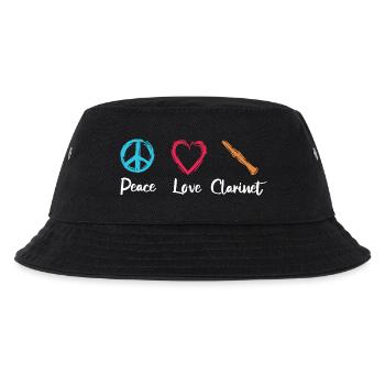 Paix Amour Clarinette - Bob Enfant - noir - Devant