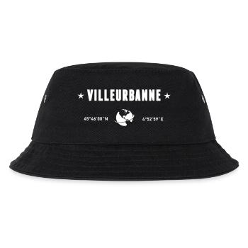 Villeurbanne France Coordonnées Gps Blanc - Bob Enfant - noir - Devant