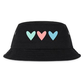 SAINT VALENTINE. bachelorette party. I LOVE YOU. I LOVE YOU. LOVE - Kids’ Bucket Hat - black - Front
