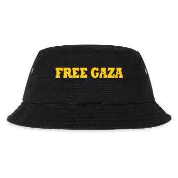 Free palestine - Kinder Bucket Hat - Schwarz - Vorne