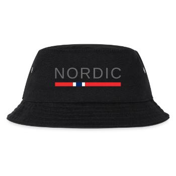 Nordic - Kids’ Bucket Hat - black - Front