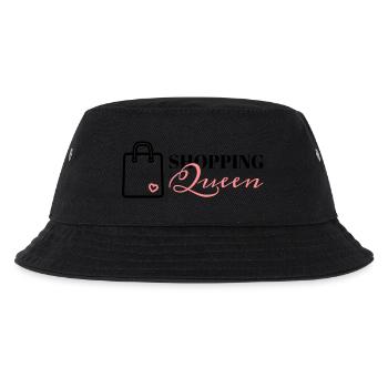 Shopping Queen Bag - Kinder Bucket Hat - Schwarz - Vorne