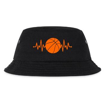 "Basketball Heart" - Bob Enfant - noir - Devant