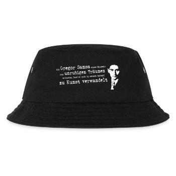 Franz Kafka-Beuys Transformation | Gregor Samsa - Kids’ Bucket Hat - black - Front