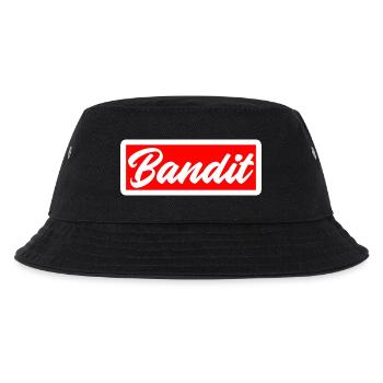 bandit thief crime criminal sticker hooligan gang - Kids’ Bucket Hat - black - Front