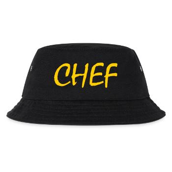 Chef - Kids’ Bucket Hat - black - Front