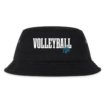Volleyball - Kinder Bucket Hat - Schwarz - Vorne