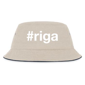 RIGA, Lettonie, Lettonie - Bob Enfant - blanc cassé/bleu marine - Devant