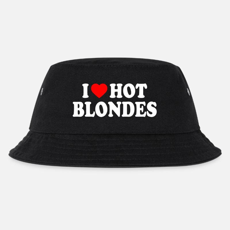 I love hot blondes - Bob Enfant - noir