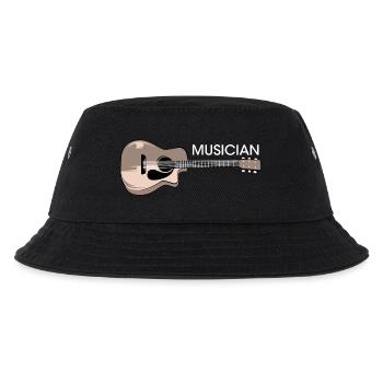 Guitare Symbole Musicien Musicien Musique Logo Band - Bob Enfant - noir - Devant