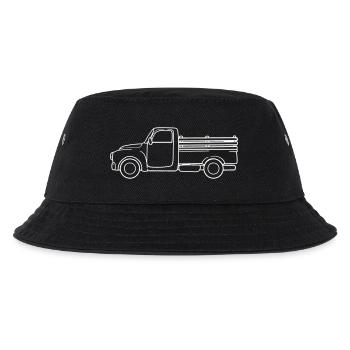 Truck Transporter LKW - Kids’ Bucket Hat - black - Front