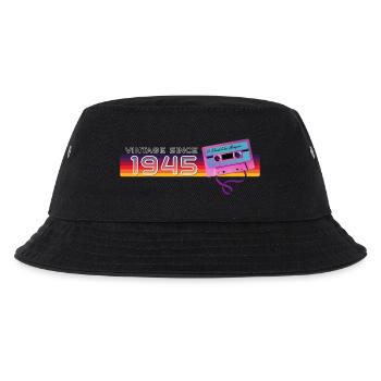Musique vintage et anniversaire nostalgique - Vintage - Bob Enfant - noir - Devant