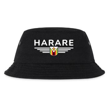 Harare T-Shirt for Zimbabwe Fans - Kids’ Bucket Hat - black - Front