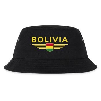 J’aime la Bolivie, T-shirt design de style élégance - Bob Enfant - noir - Devant