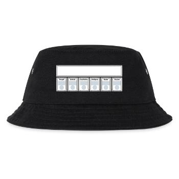 Stat Sheet - Kids’ Bucket Hat - black - Front