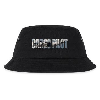 Cargo pilot C-27 - Kinder Bucket Hat - Schwarz - Vorne
