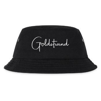 Goldstrand Herz Urlaub - Kinder Bucket Hat - Schwarz - Vorne