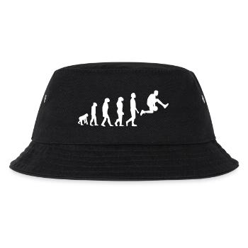 Evolution Basketball / Basketball Players - Kids’ Bucket Hat - black - Front