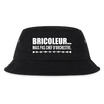 Bricoleur… mais pas chef d’orchestre - Bob Enfant - noir - Devant