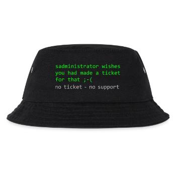Administrateur Pun dit support des tickets - Bob Enfant - noir - Devant