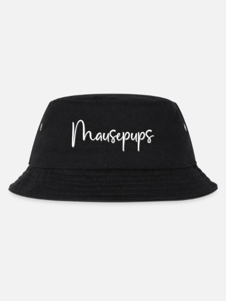 Mausepups Kosename - Kinder Bucket Hat - Schwarz