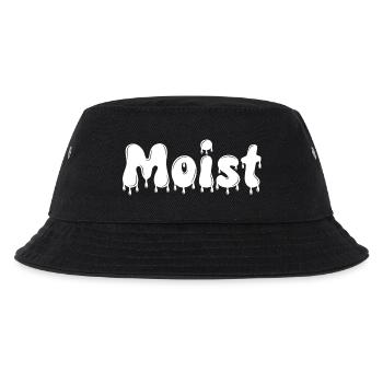 Moist Dripping Text - Kids’ Bucket Hat - black - Front