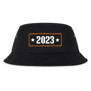 2023 year - Kids’ Bucket Hat - black - Front