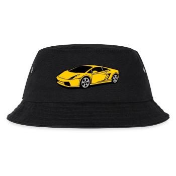 lambo - Kinder Bucket Hat - Schwarz - Vorne