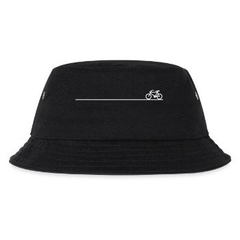 Fahrrad - Kinder Bucket Hat - Schwarz - Vorne