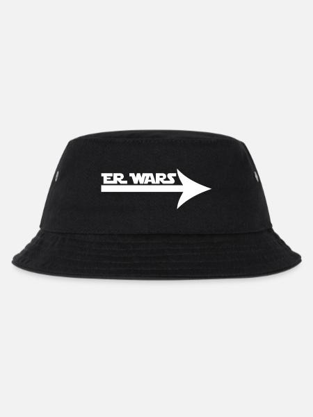 Er Wars - Kinder Bucket Hat - Schwarz