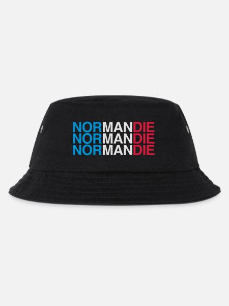 NORMANDIE France France Drapeau - Bob Enfant - noir