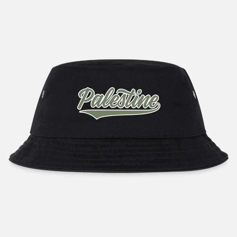 Palestine style baseball vert olive-blanc - Bob Enfant - noir