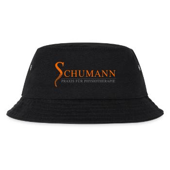 Physio Schumann Colourful - Kinder Bucket Hat - Schwarz - Vorne