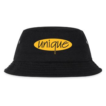 Einzigartige - Kinder Bucket Hat - Schwarz - Vorne