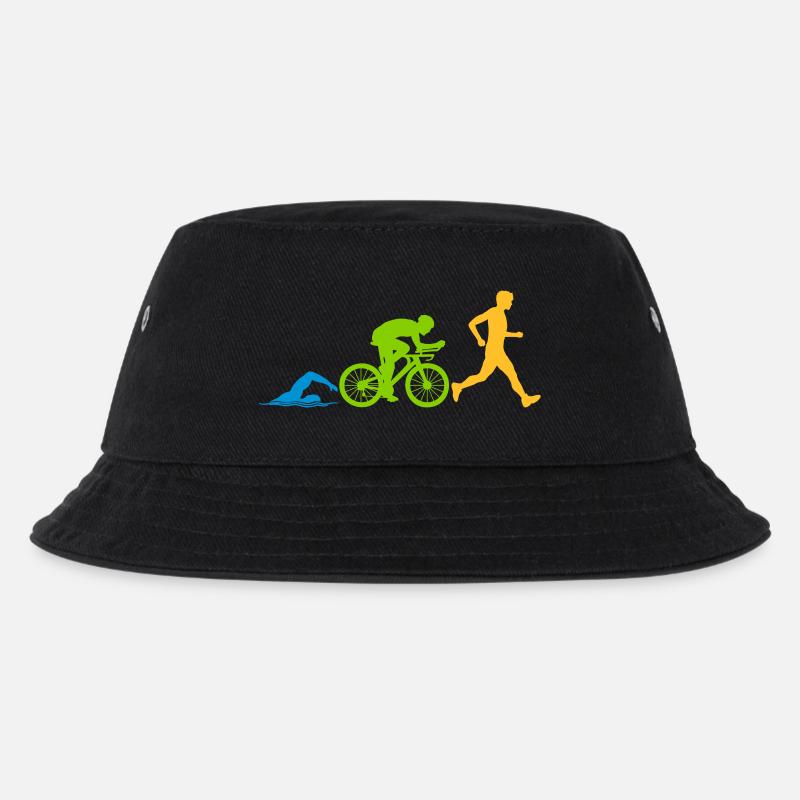 Compétition de triathlon sportif - Bob Enfant - noir
