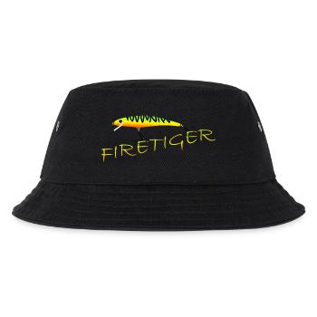Firetiger - Kinder Bucket Hat - Schwarz - Vorne