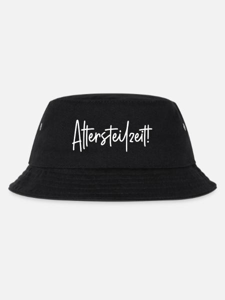 Altersteilzeit - Kinder Bucket Hat - Schwarz