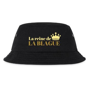 la reine de la blague - Bob Enfant - noir - Devant