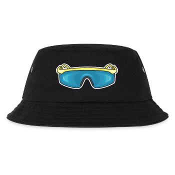 80s Vintage Sunglasses - Kids’ Bucket Hat - black - Front