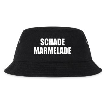 Schade Marmelade - Kinder Bucket Hat - Schwarz - Vorne